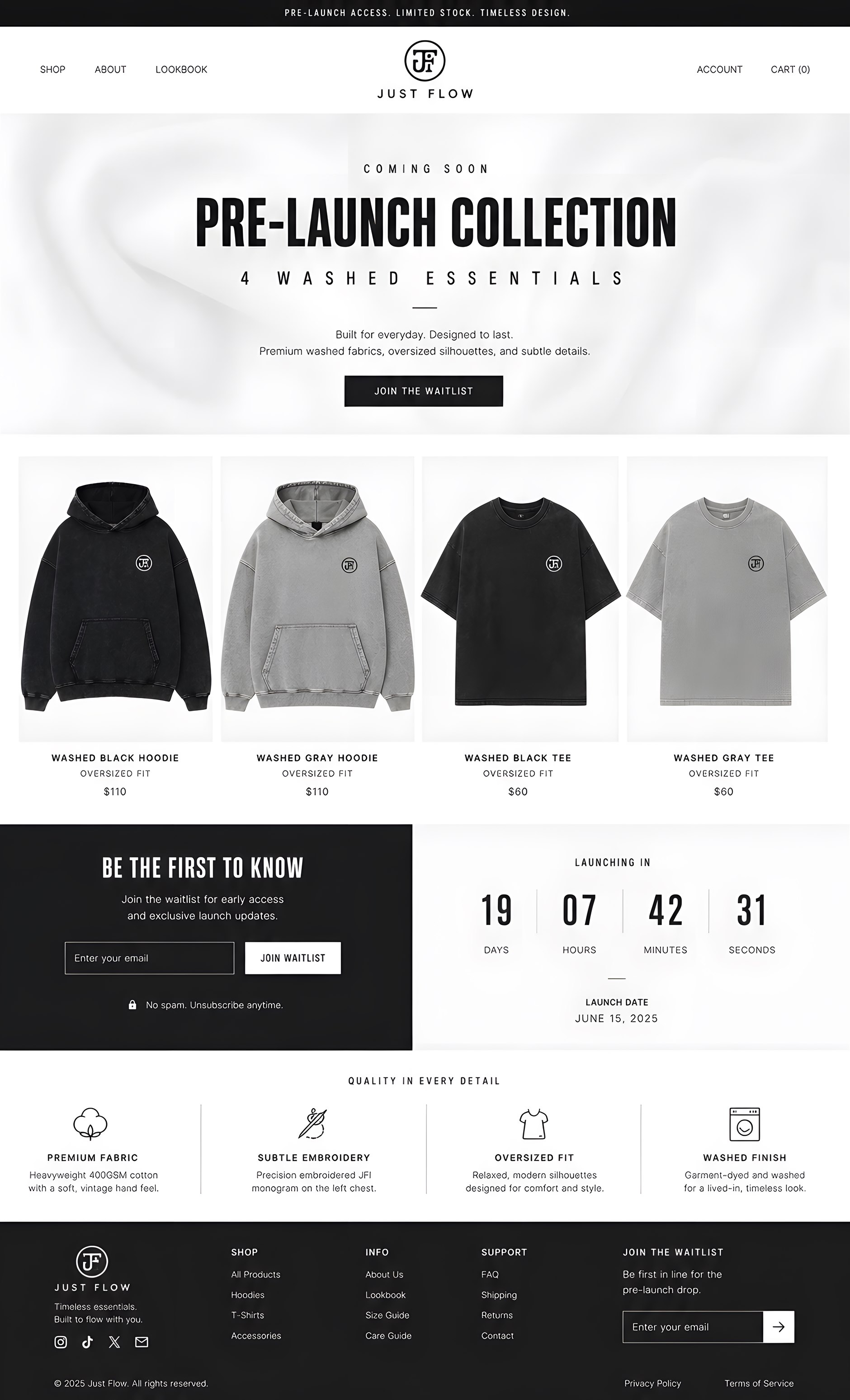 Circle emblem sweatshirt and shirt