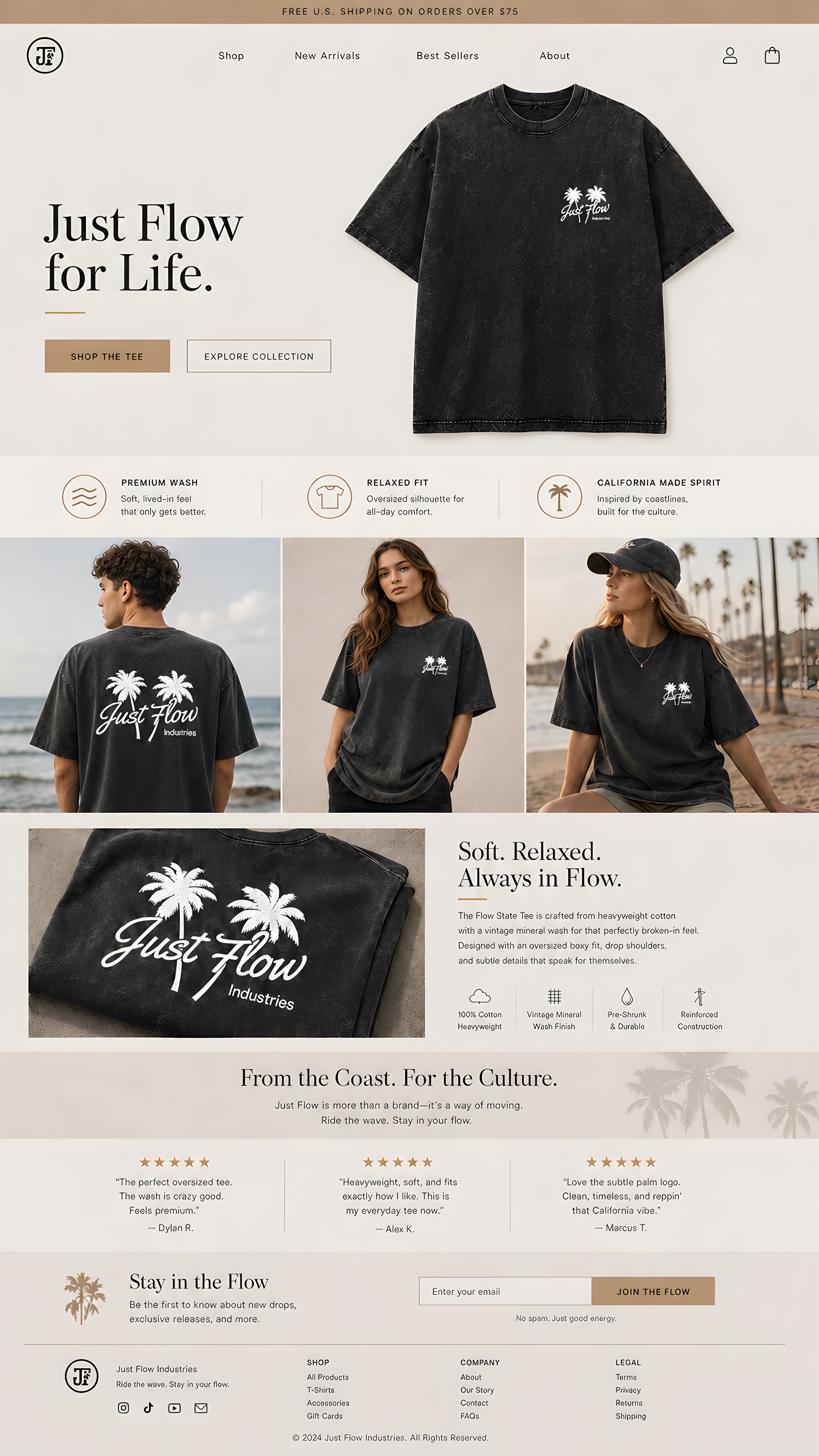 Palm tee